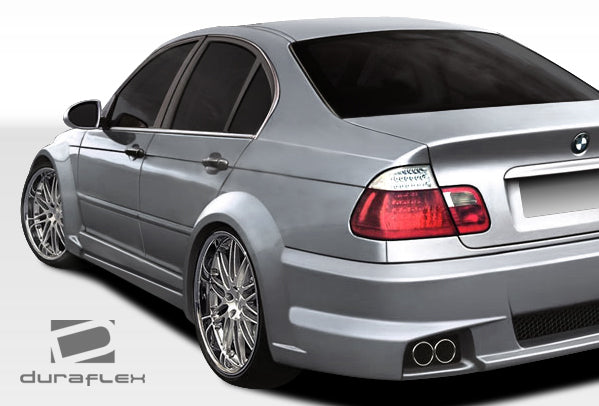 1999-2005 BMW 3 Series E46 4DR Duraflex I-Design Wide Body Side Skirts Rocker Panels - 2 Piece