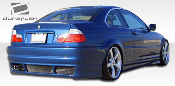 2000-2006 BMW 3 Series 2DR E46 Duraflex M-Tech Body Kit - 4 Piece - Includes M-Tech Front Bumper Cover (102056) R-1 Rear Bumper Cover (102062) R-1 Side Skirts Rocker Panels (102451)