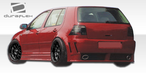 1999-2005 Volkswagen Golf GTI Duraflex Piranha 2 Body Kit - 4 Piece - Includes Piranha 2 Front Bumper Cover (103428) Piranha Side Skirts Rocker Panels (102196) Piranha Rear Bumper Cover (103120)