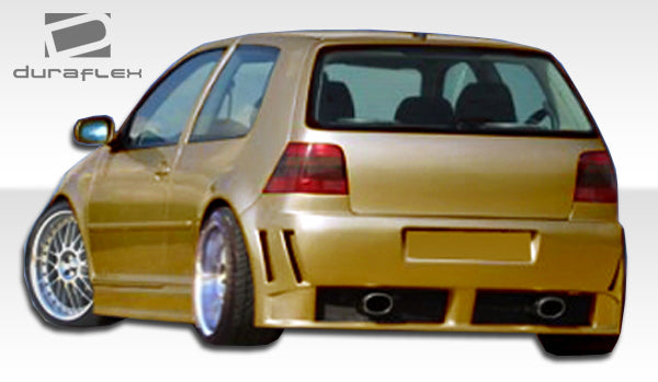 1999-2005 Volkswagen Golf GTI Duraflex Piranha 2 Body Kit - 4 Piece - Includes Piranha 2 Front Bumper Cover (103428) Piranha Side Skirts Rocker Panels (102196) Piranha Rear Bumper Cover (103120)