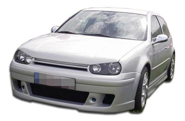 1999-2005 Volkswagen Golf GTI Duraflex R-1 Body Kit - 4 Piece - Includes R-1 Front Bumper Cover (102452) R32 Rear Bumper Cover (102182) R32 Side Skirts Rocker Panels (102183)
