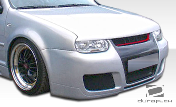 1999-2005 Volkswagen Golf Duraflex RX-S Body Kit - 4 Piece - Includes RX-S Front Bumper Cover (105967) Vortex Look Side Skirts Rocker Panels (105965) RX-S Rear Bumper Cover (105968)