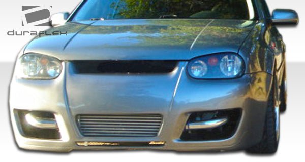 1999-2005 Volkswagen Golf Duraflex RX-S Body Kit - 4 Piece - Includes RX-S Front Bumper Cover (105967) Vortex Look Side Skirts Rocker Panels (105965) RX-S Rear Bumper Cover (105968)