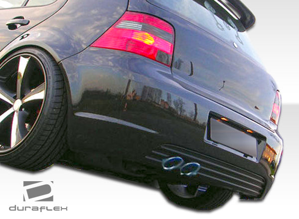 1999-2005 Volkswagen Golf Duraflex RX-S Body Kit - 4 Piece - Includes RX-S Front Bumper Cover (105967) Vortex Look Side Skirts Rocker Panels (105965) RX-S Rear Bumper Cover (105968)