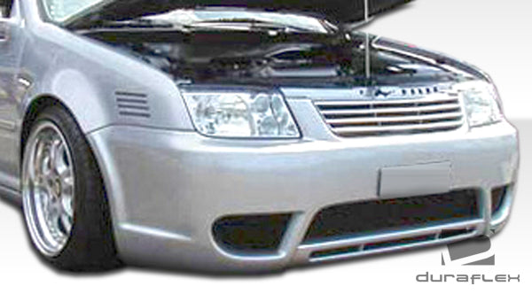 1999-2004 Volkswagen Jetta Duraflex Vortex Body Kit - 4 Piece - Includes Vortex Front Bumper Cover (105964) Vortex Side Skirts Rocker Panels (105965) Velocity Rear Bumper Cover (104526)