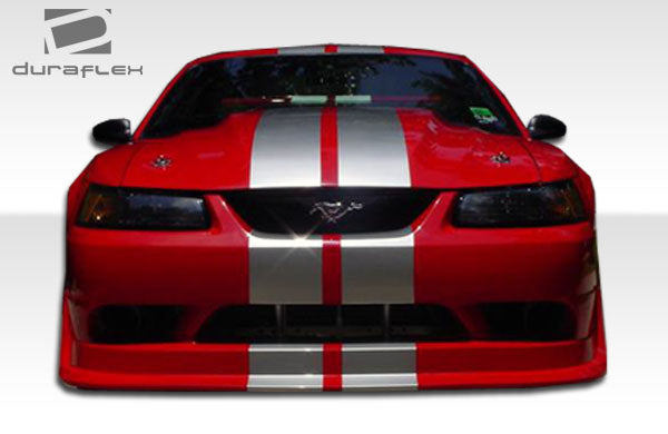 1999-2004 Ford Mustang Duraflex Cobra R Body Kit - 4 Piece - Includes Cobra R Front Bumper Cover (102072) KR-S Rear Bumper Cover (102479) KR-S Side Skirts Rocker Panels (102478)