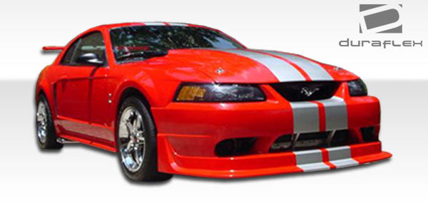 1999-2004 Ford Mustang Duraflex Cobra R Body Kit - 4 Piece - Includes Cobra R Front Bumper Cover (102072) KR-S Rear Bumper Cover (102479) KR-S Side Skirts Rocker Panels (102478)