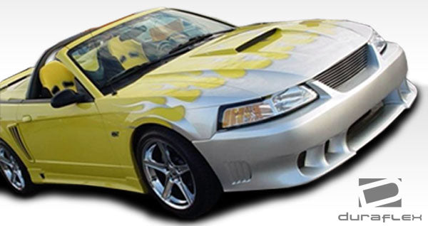 1999-2004 Ford Mustang Duraflex Colt Body Kit - 4 Piece - Includes Colt Front Bumper Cover (102077) Colt Rear Bumper Cover (102079) Colt Side Skirts Rocker Panels (102080)