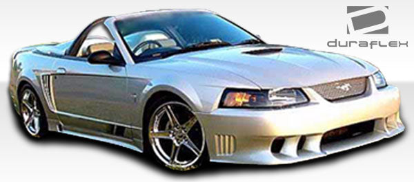 1999-2004 Ford Mustang Duraflex Colt Body Kit - 4 Piece - Includes Colt Front Bumper Cover (102077) Colt Rear Bumper Cover (102079) Colt Side Skirts Rocker Panels (102080)