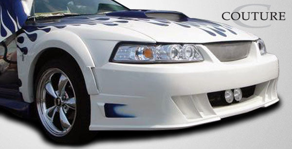 1999-2004 Ford Mustang Couture Urethane Demon Front Fender Flares - 2 Piece