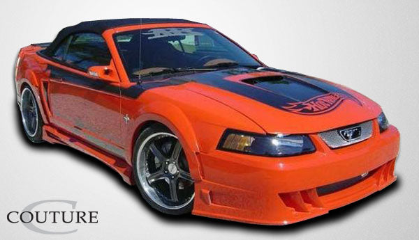1999-2004 Ford Mustang Couture Urethane Demon Front Fender Flares - 2 Piece