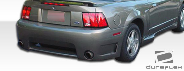 1999-2004 Ford Mustang Duraflex Cobra R Body Kit - 4 Piece - Includes Cobra R Front Bumper Cover (102072) KR-S Rear Bumper Cover (102479) KR-S Side Skirts Rocker Panels (102478)