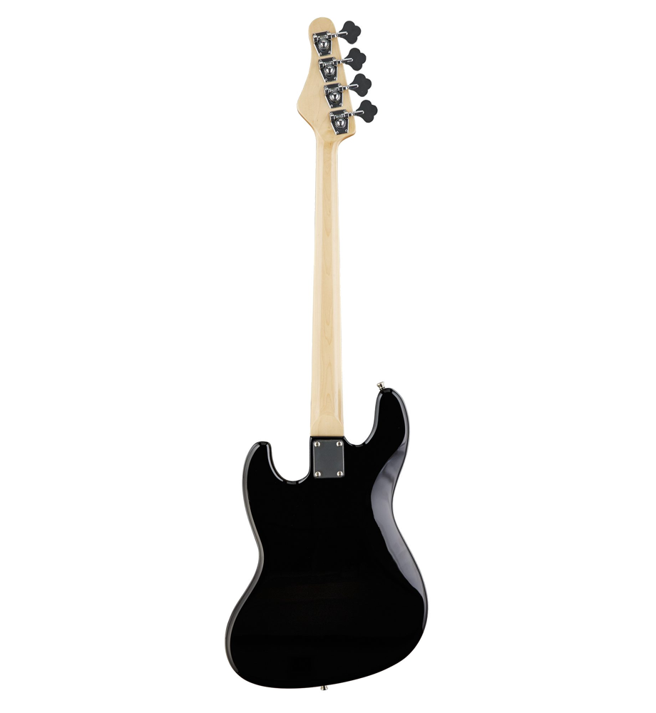 Austin - Double Cutaway Electric Bass Guitar - AJB300BK - F1091