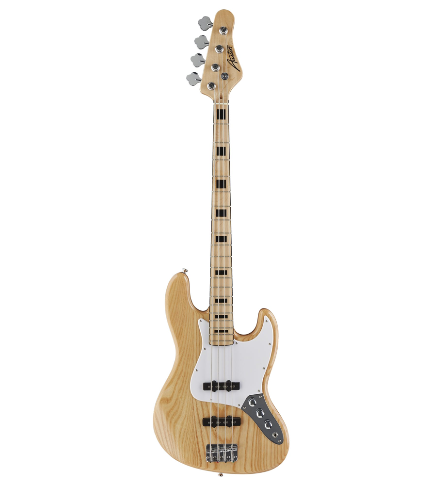 Austin - Double Cutaway Electric Bass Guitar - Natural - F1131AJB300N - Fornaszewski Music Store, Granite City IL 62040 - www.stanf.com