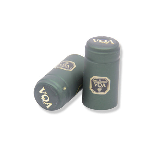 PVC 31X60MM OLD VQA CORK NECK FINISH (SMALL LOGO)