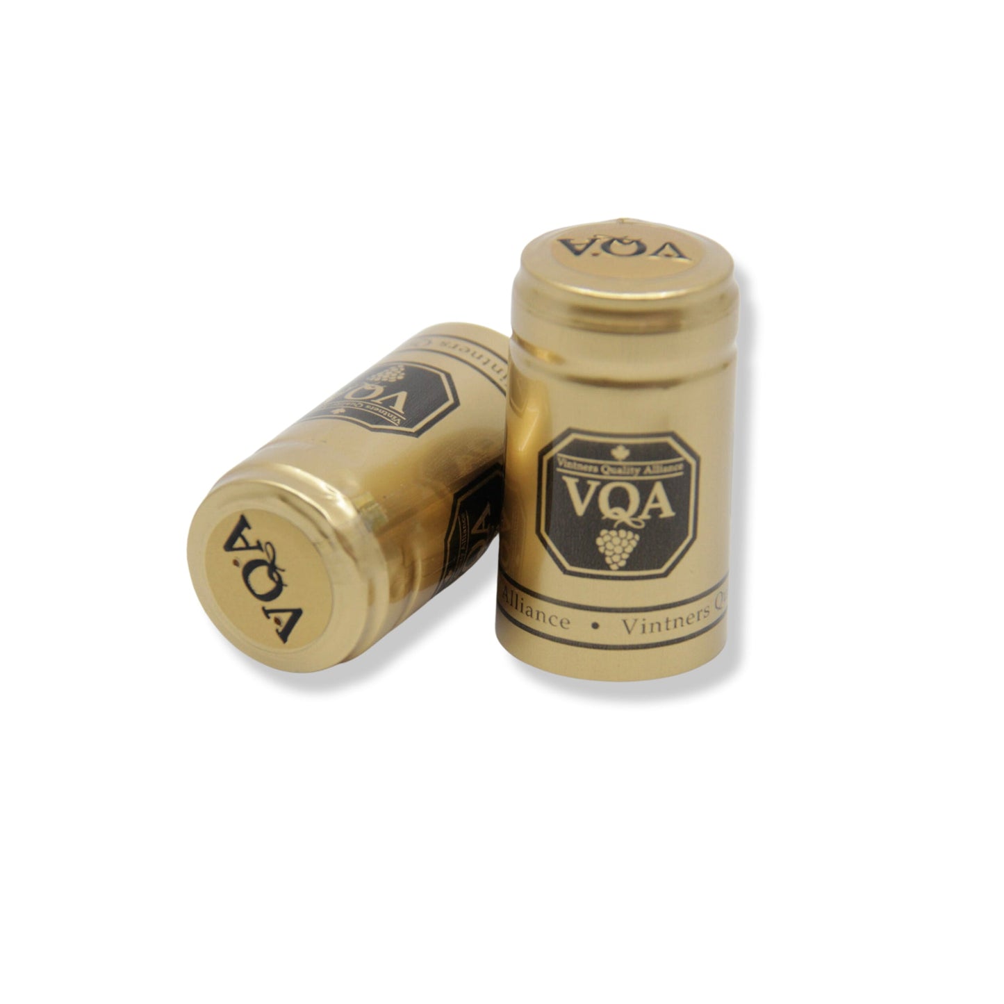 PVC 33X60MM OLD VQA CORK NECK FINISH (LARGE LOGO)