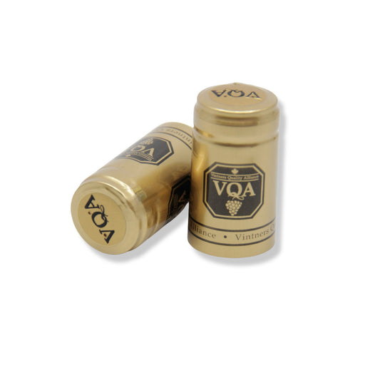 PVC 33X60MM OLD VQA CORK NECK FINISH (LARGE LOGO)