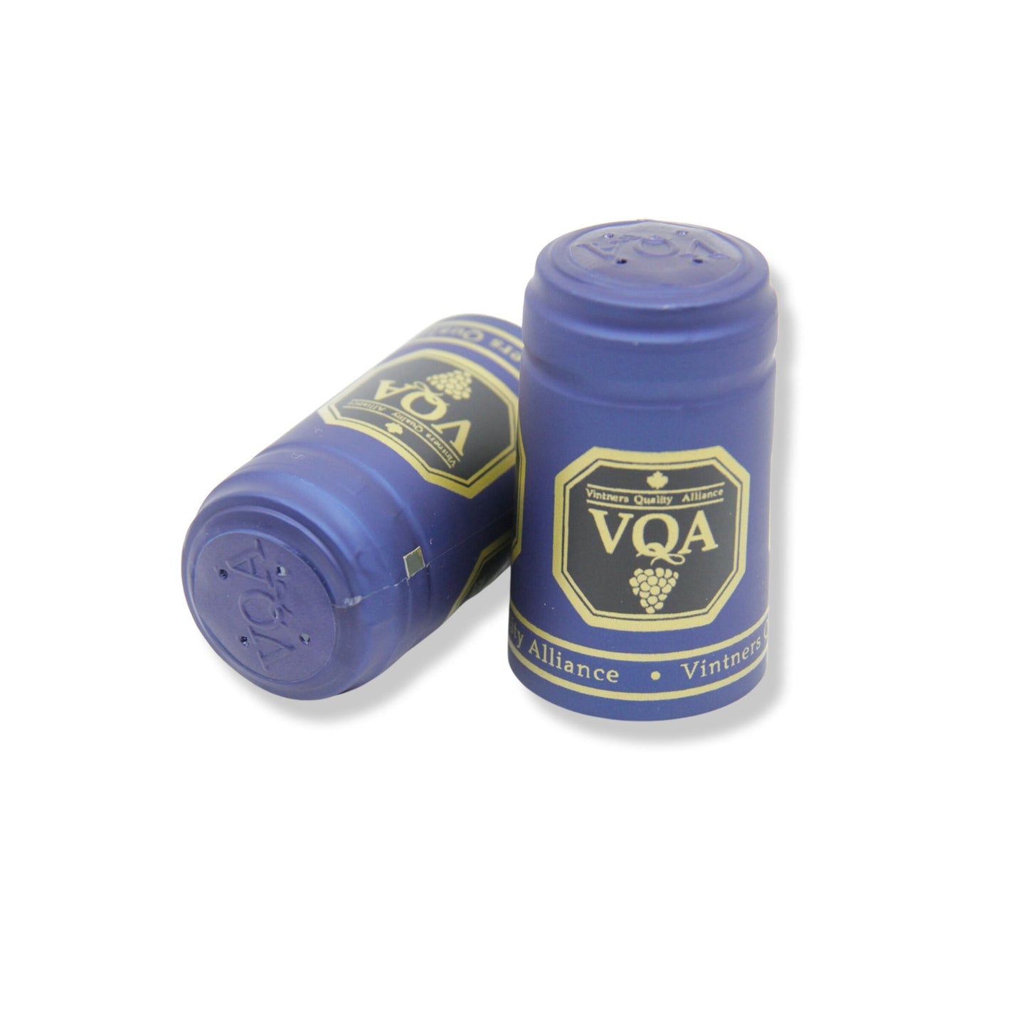 PVC 34X60MM OLD VQA CORK NECK FINISH (LARGE LOGO)