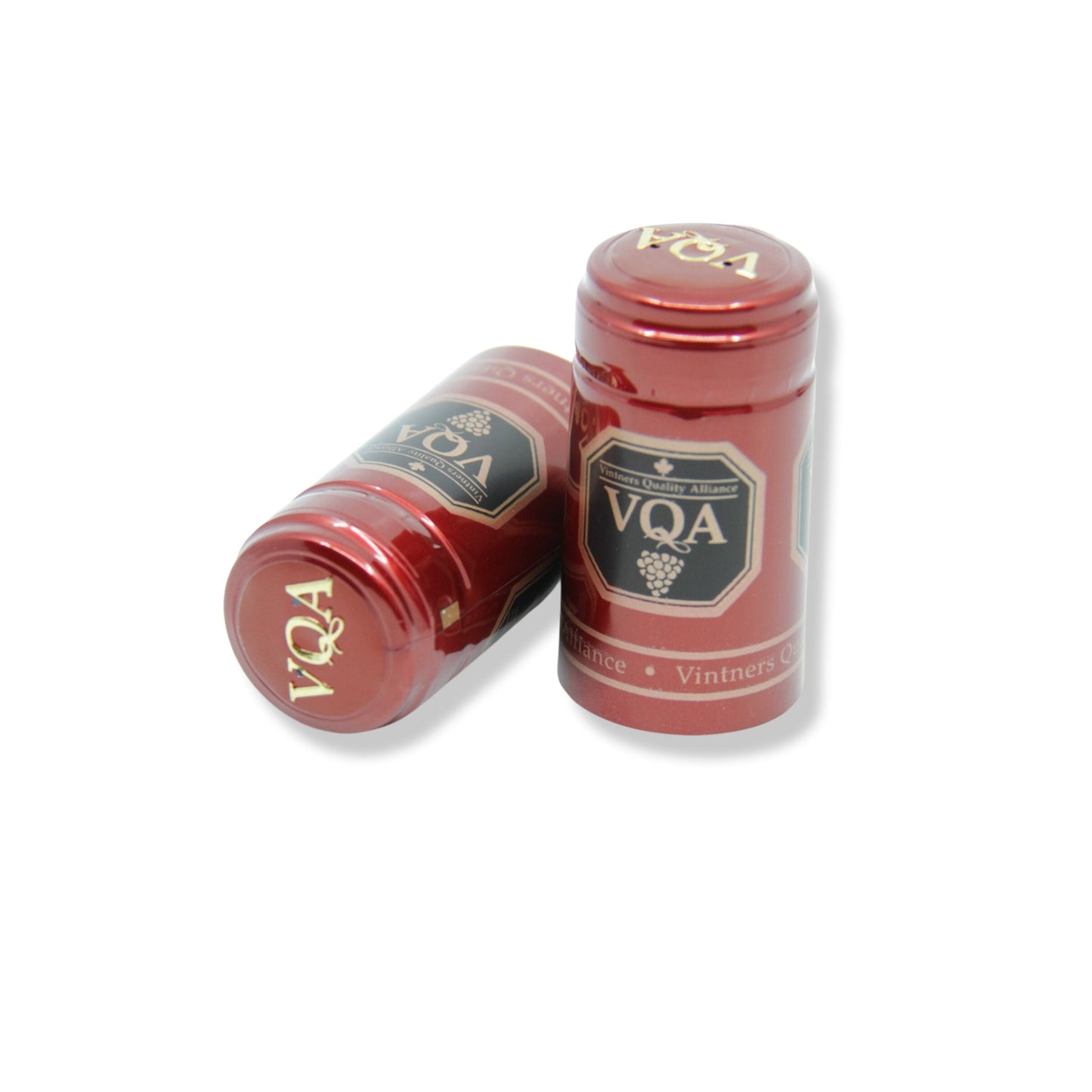 PVC 34X60MM OLD VQA CORK NECK FINISH (LARGE LOGO)