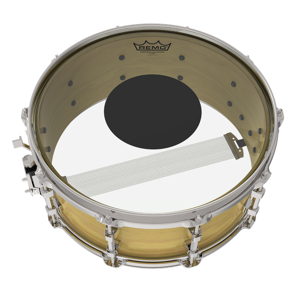 Remo CS031510 Controlled Sound Clear Black Dot, Drumhead - Top Black Dot 15" [Special Order] - Fornaszewski Music Store, Granite City IL 62040 - www.stanf.com