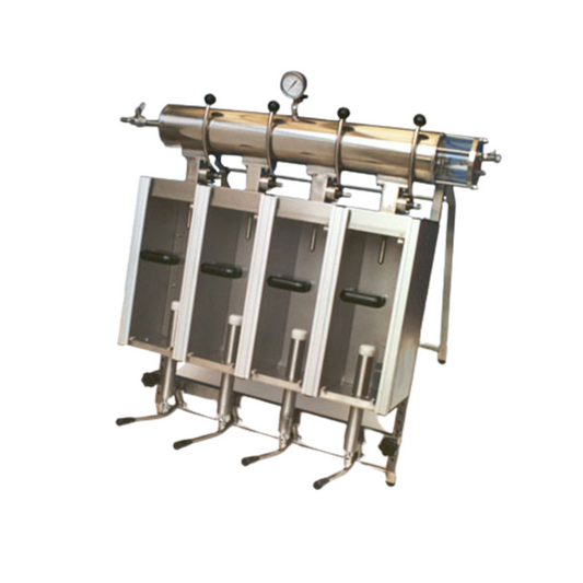 MANUAL 4 VALVE PRESSURE FILLER