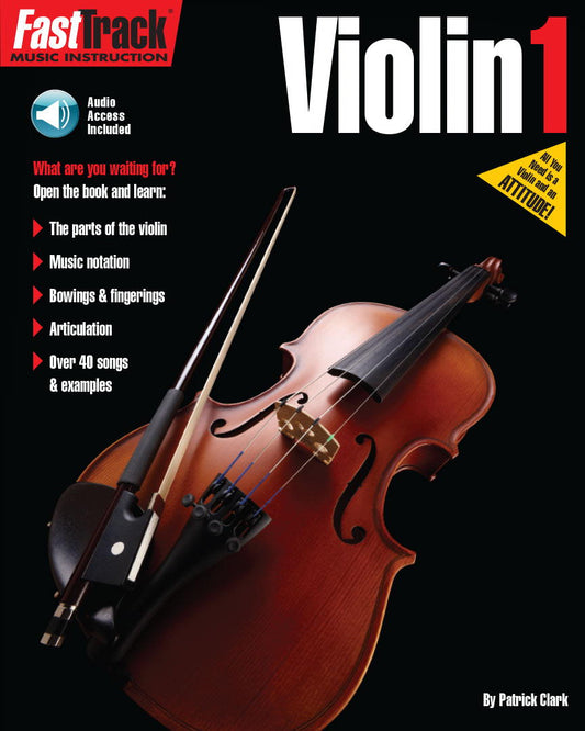 FastTrack Violin Method Book 1 - with Online Audio