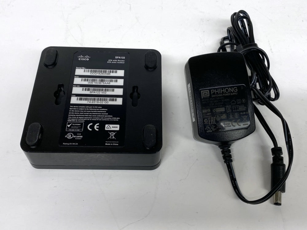 Used Cisco PSA 122 VIOP ATA with Router [A004]