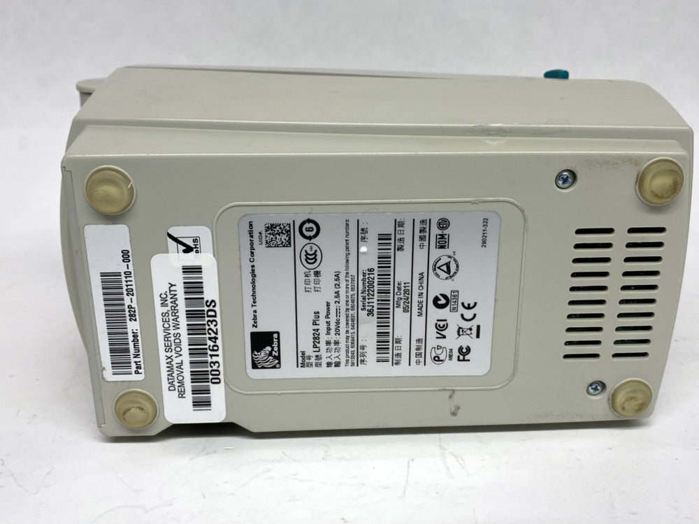 Used Zebra Model PL2824 plus Thermal Printer [A020]