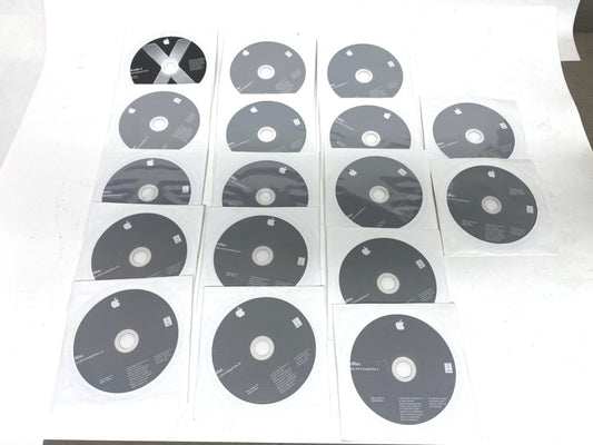 Set Of 17 Mac OSX Install Disk E Mac Media for Mac OSX 10.4 [A010]