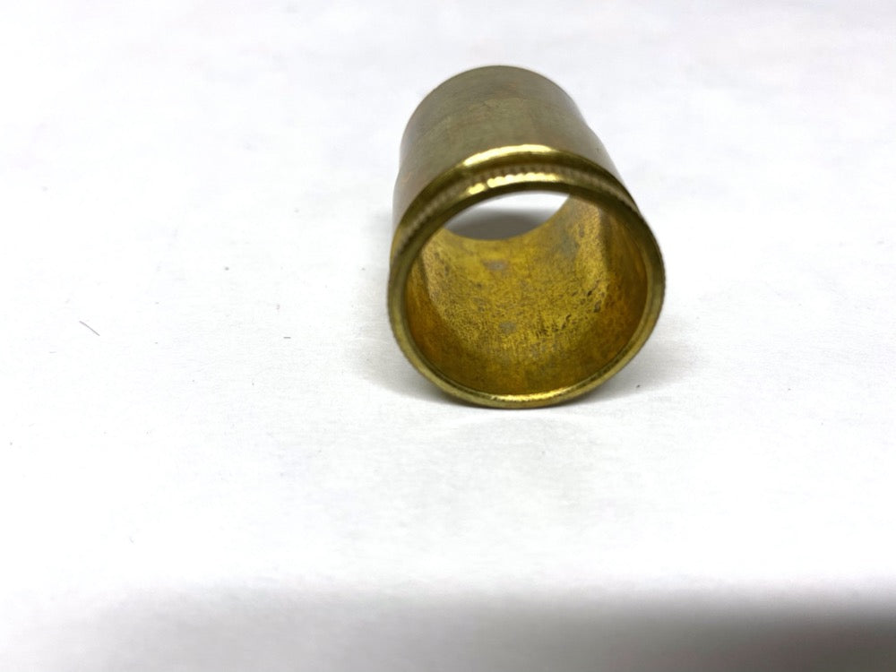 New Lacquered Brass End Cap Plug for Vintage Alto Saxophone [E0070]