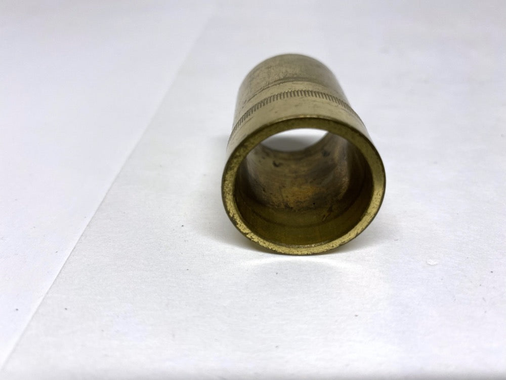 Lacquered Brass End Cap Plug For Vintage Tenor Saxophone [E0066]