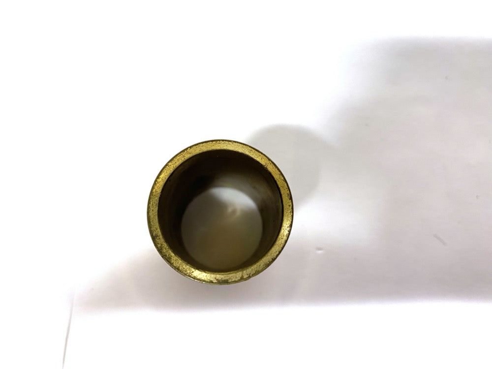 Lacquered Brass End Cap Plug For Vintage Tenor Saxophone [E0066]