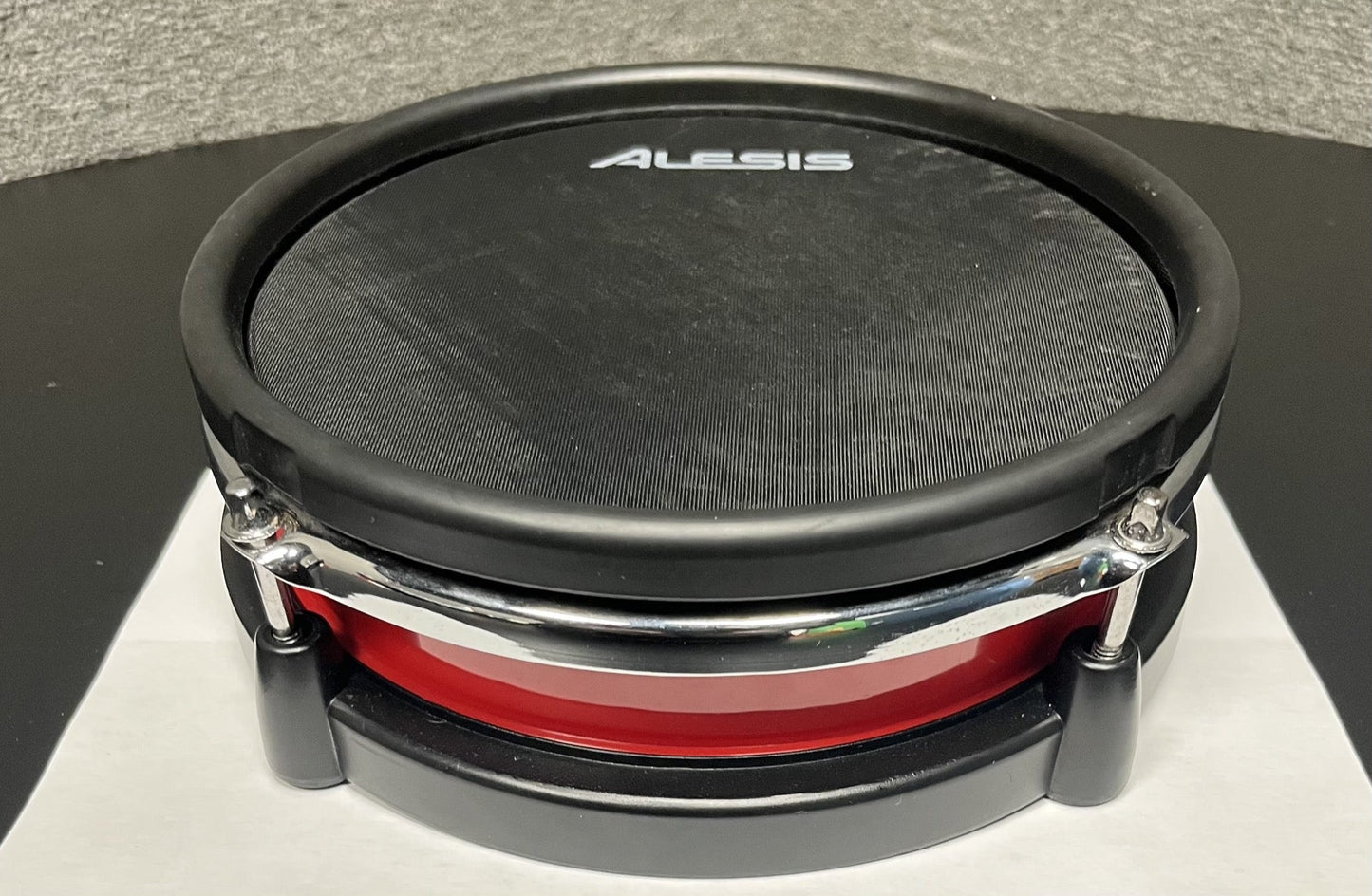 Alesis 8 inch Dual-Zone Electronic Mesh Head Drum Pad - Crimson II