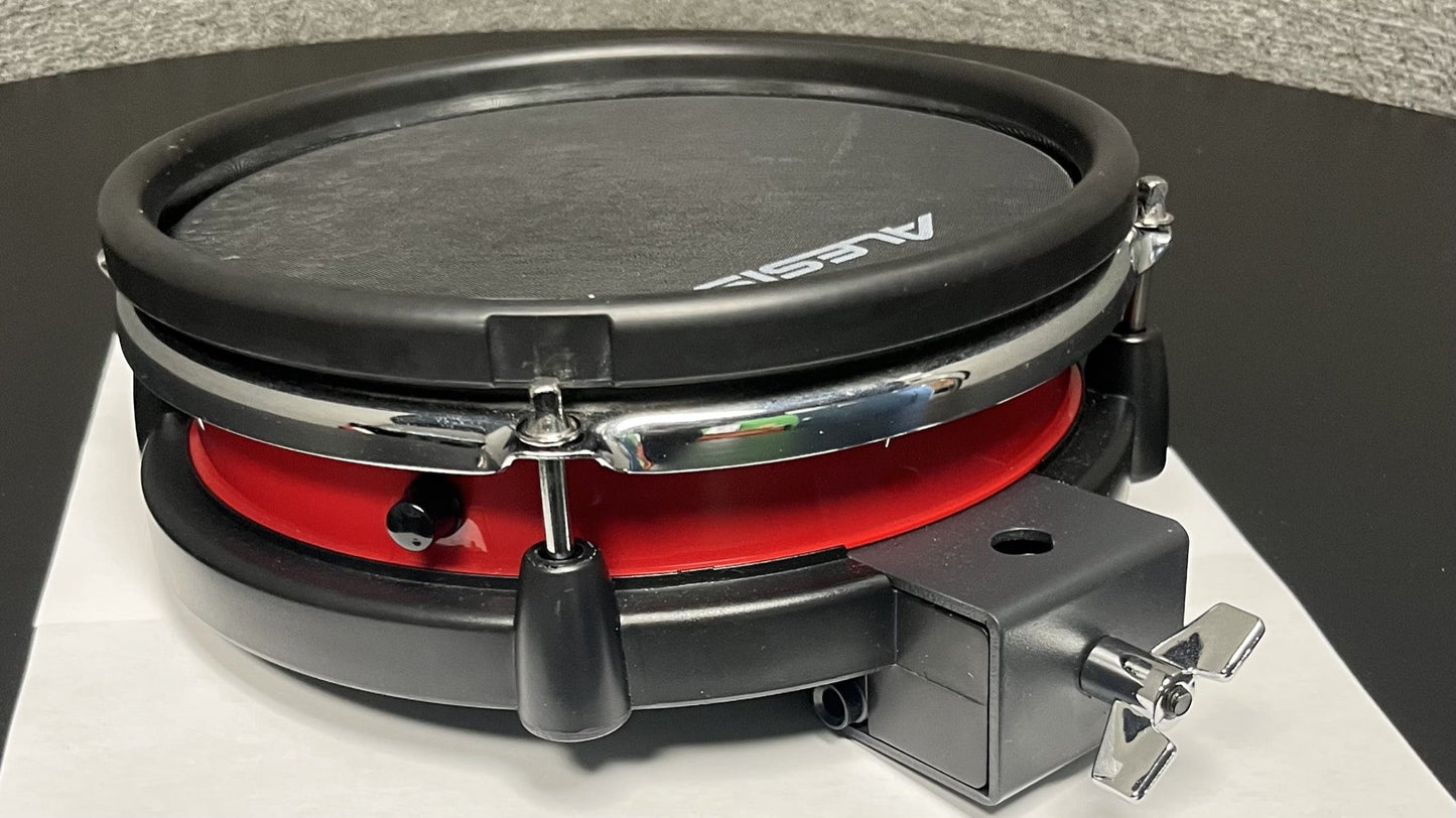 Alesis 8 inch Dual-Zone Electronic Mesh Head Drum Pad - Crimson II