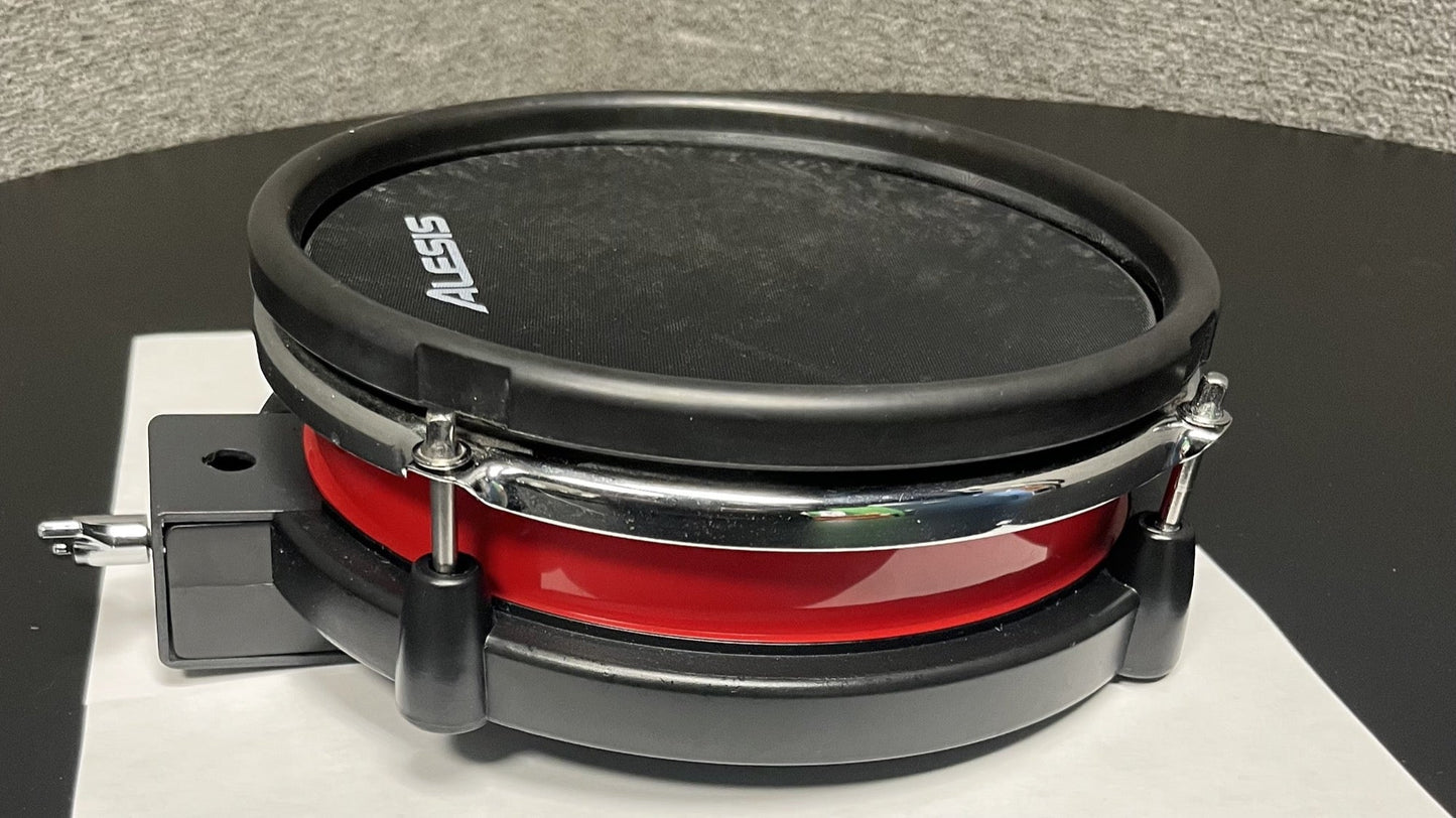 Alesis 8 inch Dual-Zone Electronic Mesh Head Drum Pad - Crimson II
