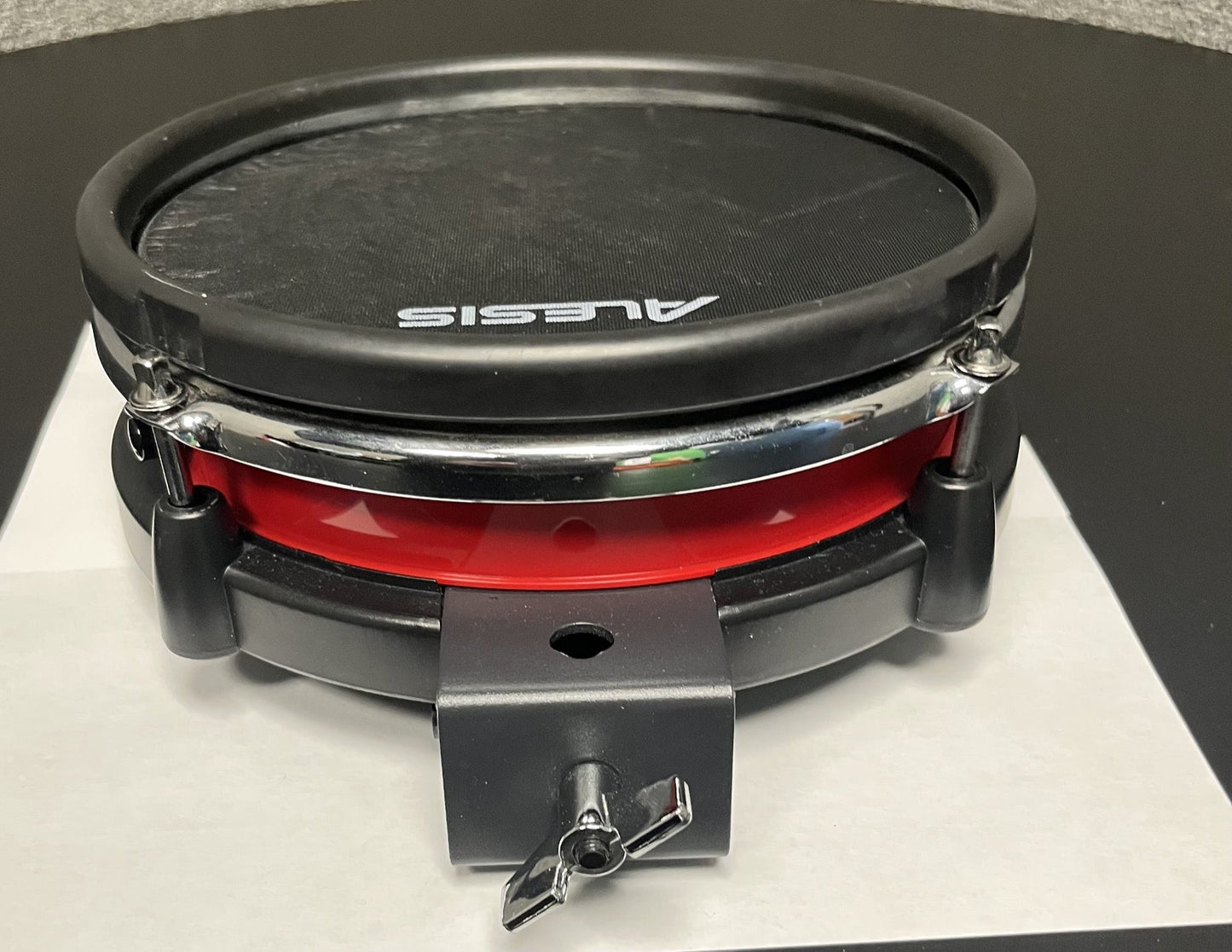 Alesis 8 inch Dual-Zone Electronic Mesh Head Drum Pad - Crimson II