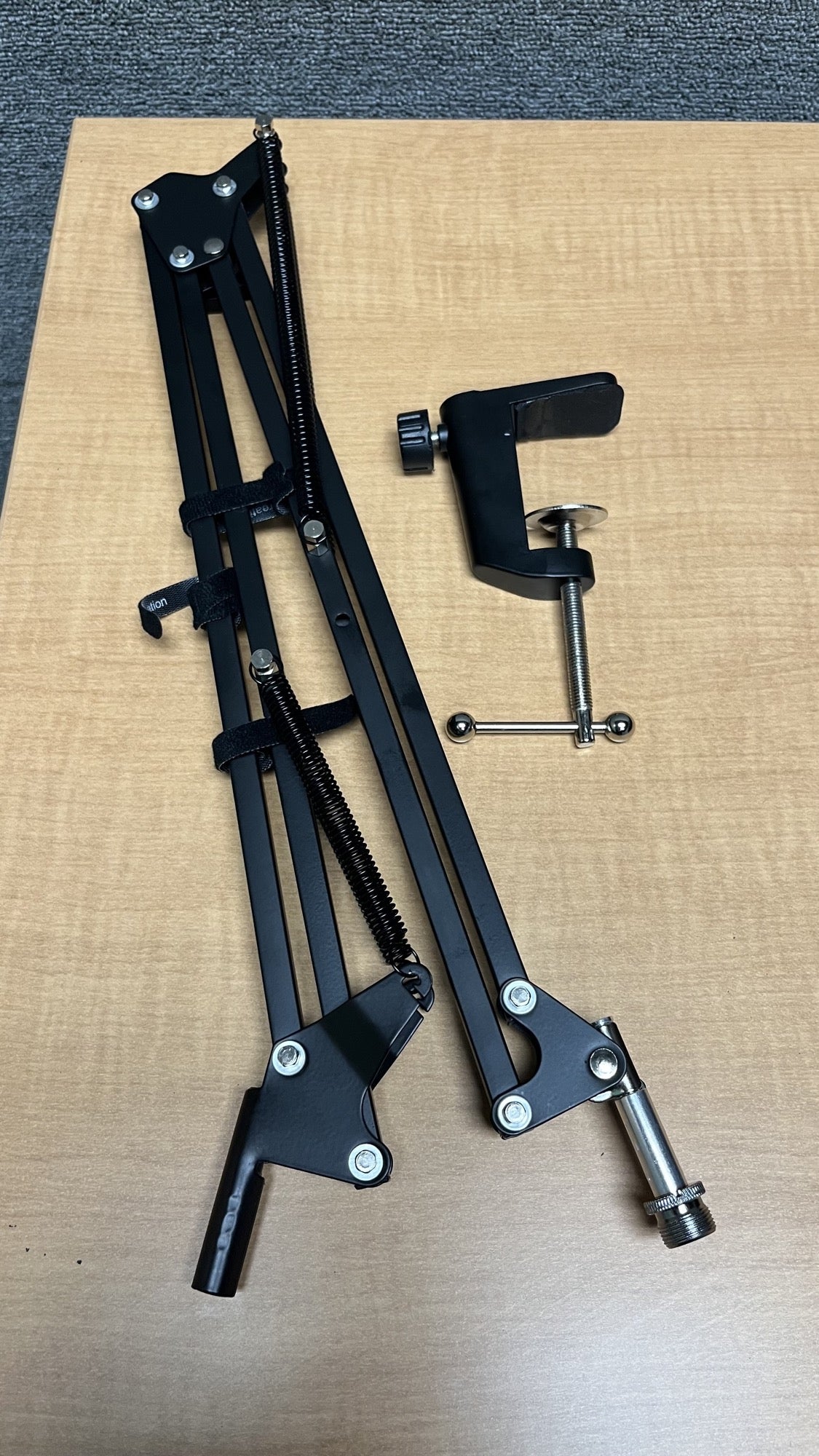 Clamp-on Desk Mount Desktop Microphone Boom Arm - Style 1
