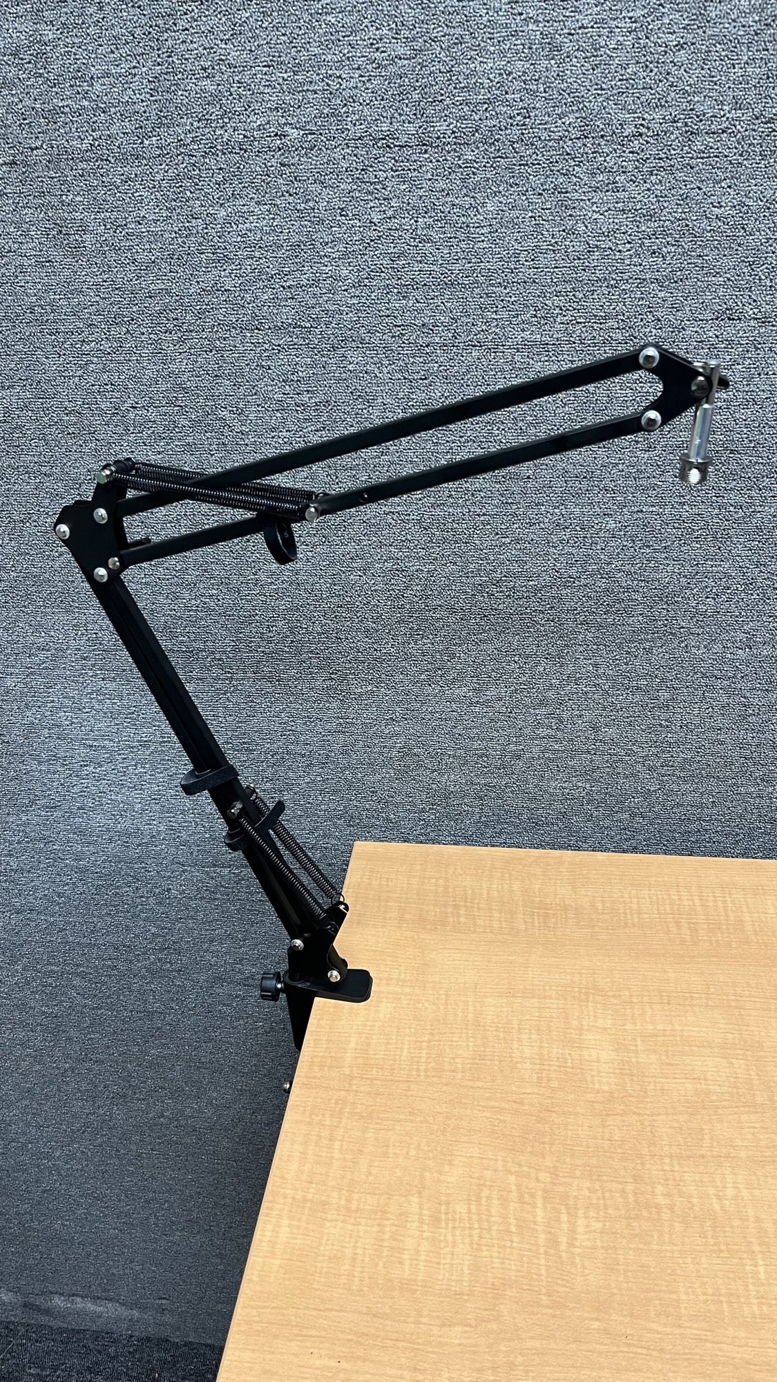 Clamp-on Desk Mount Desktop Microphone Boom Arm - Style 1
