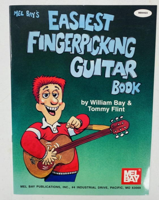 Mel Bay - Easiest Fingerpicking Guitar Book - William Bay & Tommy Flint
