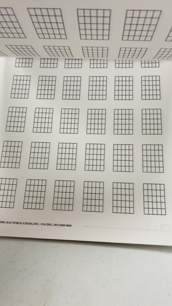 Mel Bay - Guitar Chord Writing Diagram Pad