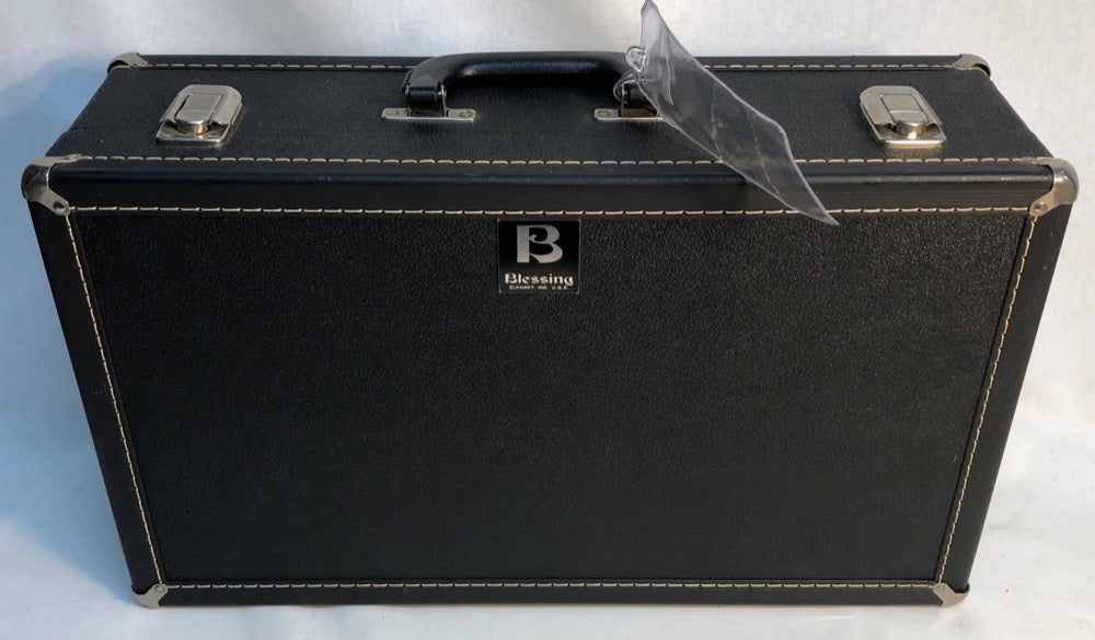 Vintage NOS Blessing (Elkhart) XL Cornet with case - F600