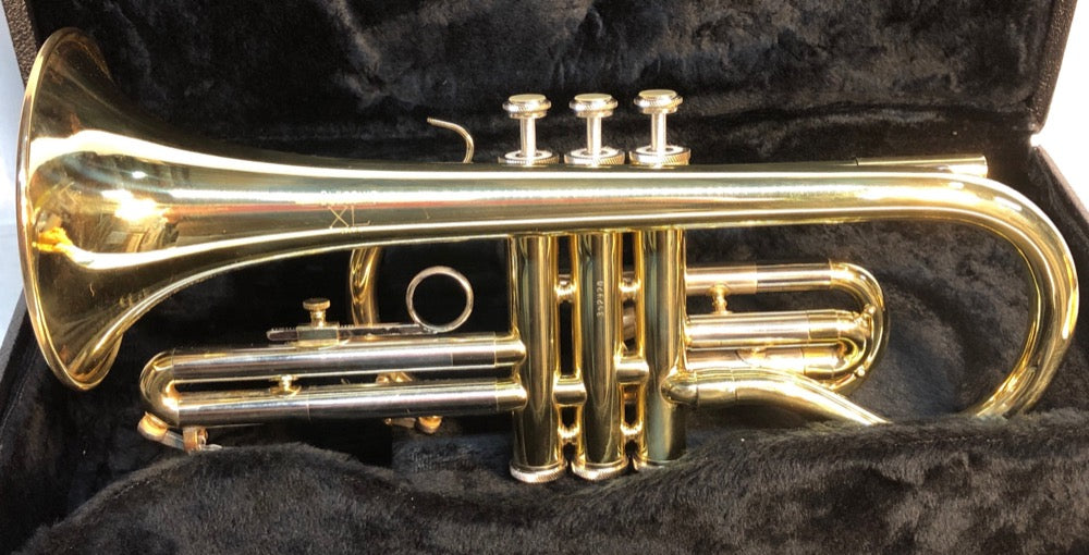 Vintage NOS Blessing (Elkhart) XL Cornet with case - F600