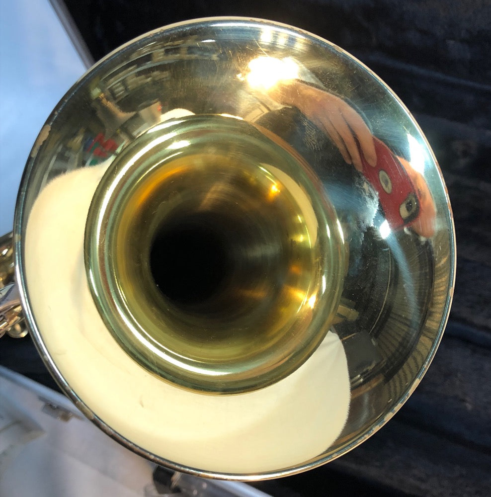 Vintage NOS Blessing (Elkhart) Scholastic Cornet with case - F579