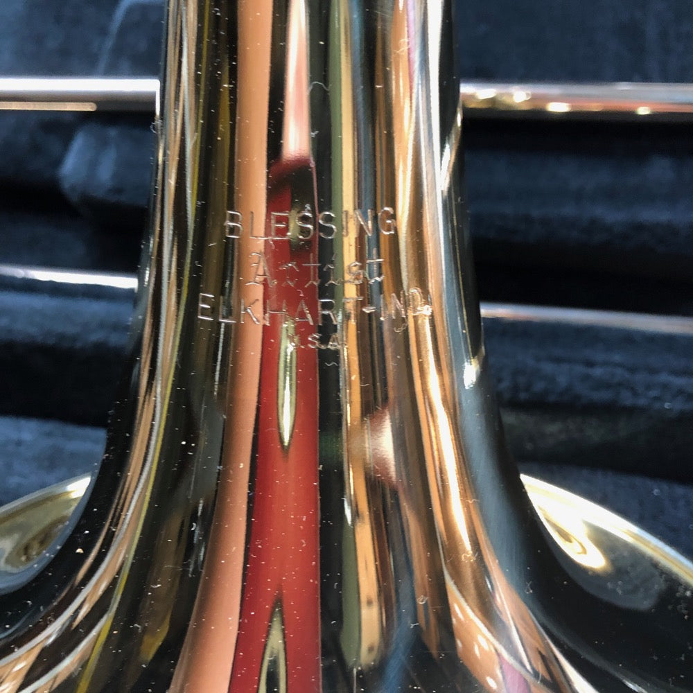 Vintage NOS - Blessing (Elkhart) B148X " Al Grey " Artist model Trombone with case - F705