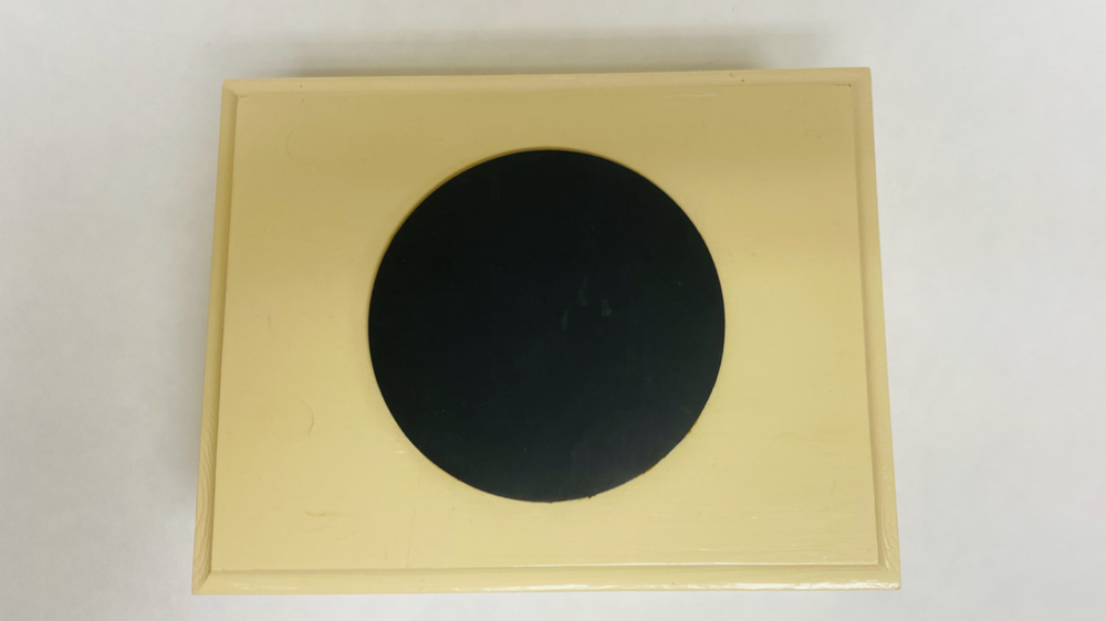 FM Dynamics Drum Practice Pad - Flat -  Off White