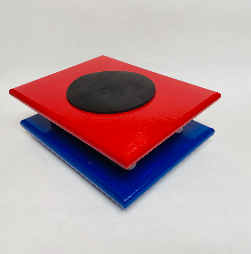 FM Dynamics Drum Practice Pad - Flat - Red, White & Blue