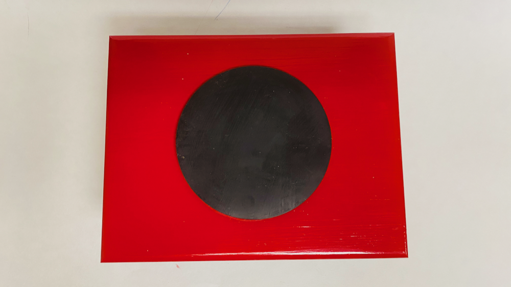 FM Dynamics Drum Practice Pad - Flat - Red, White & Blue