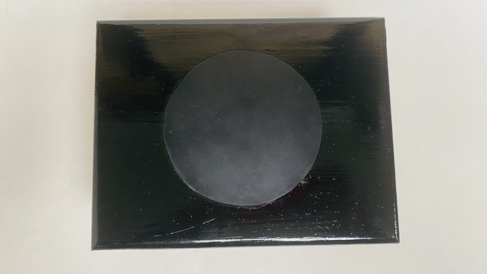 FM Dynamics Drum Practice Pad - Flat - Black & Red