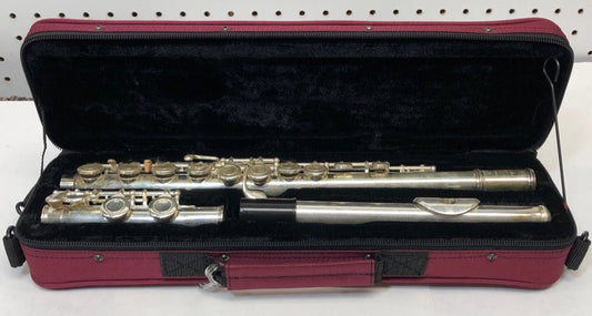 Hazelton Silver-plated Academia Splite Flute Outfit - F538 - Fornaszewski Music Store, Granite City IL 62040 - www.stanf.com