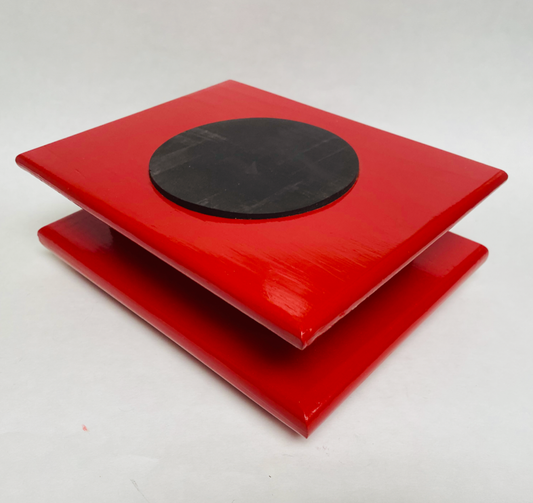 FM Dynamics Drum Practice Pad - Flat - Red